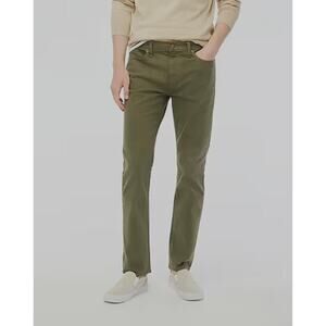 J. Crew Straight Fit Garment-Dyed Five-Pocket Pant Vintage Laurel Size 33/32 NWT